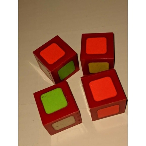 Lot Vintage 1968 Games Nervous Breakdown Tilt Ball Kohner Rubiks Cube Puzzlers - Picture 9 of 12